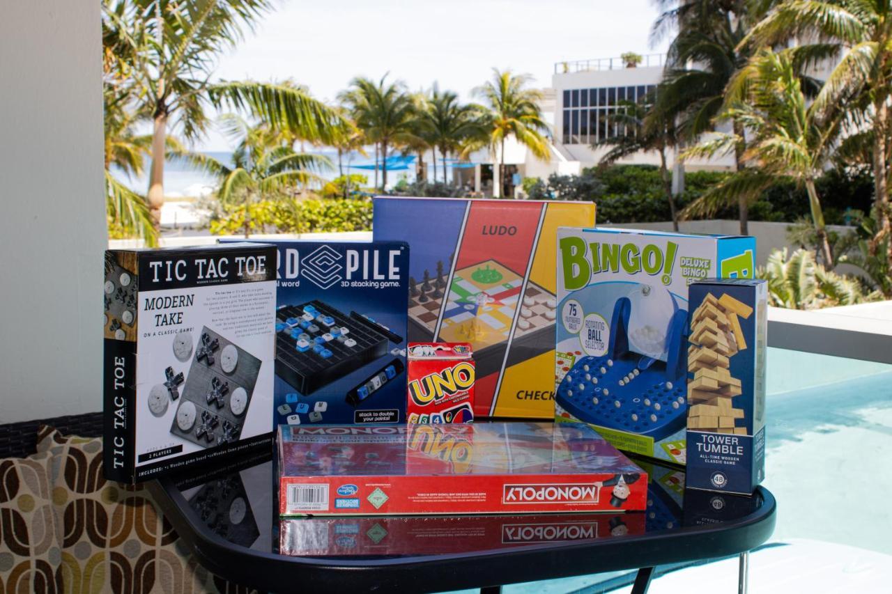 Beach Bliss Steps To Ocean, Pool & Game Room Fun Hollywood Ngoại thất bức ảnh